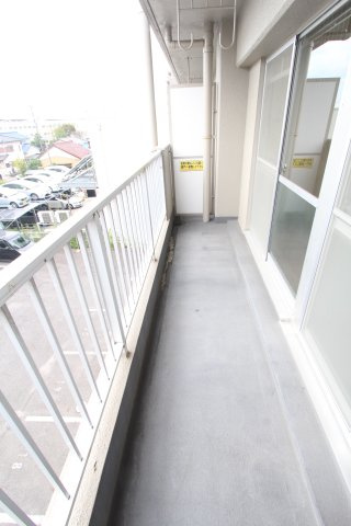 臼井ビルのバルコニー