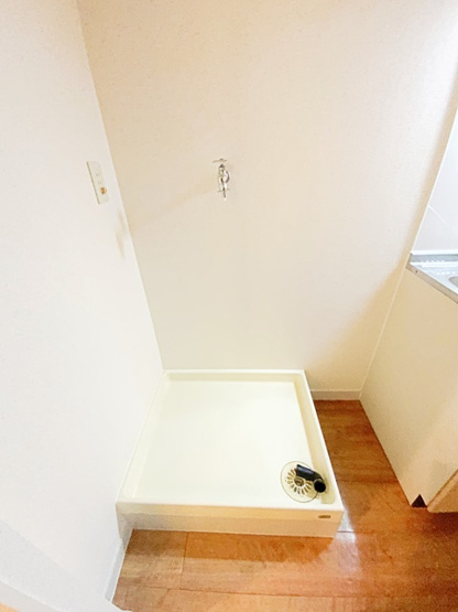 【設備】 | 室内洗濯機置き場です。