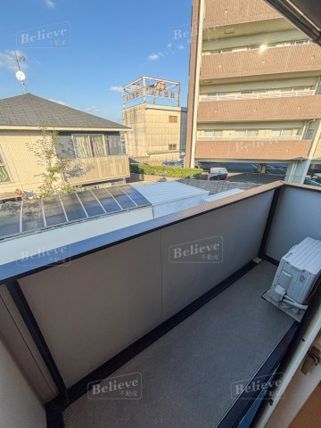 フェリオのバルコニー|陽当たり良好なバルコニーです♪