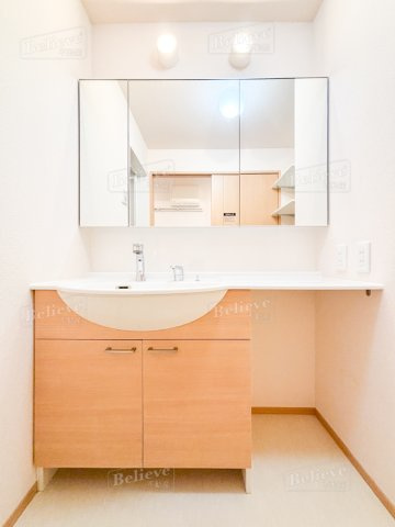 フェリオの洗面所|広い洗面スペースです★