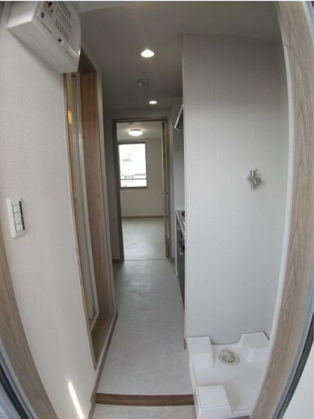 練馬区練馬１丁目のアパートの玄関