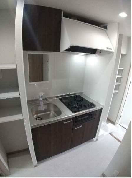 練馬区練馬１丁目のアパートのキッチン