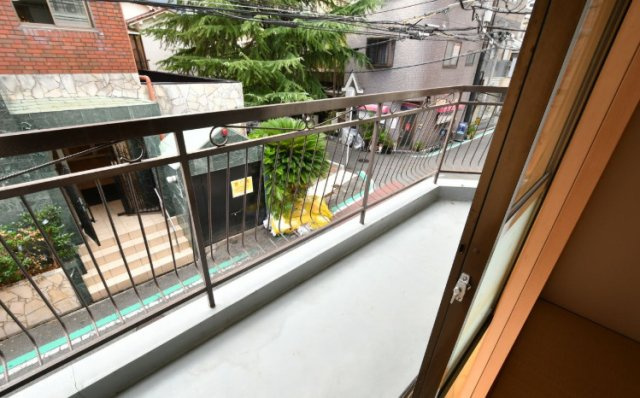 森ノ宮マルシカハウスのバルコニー
