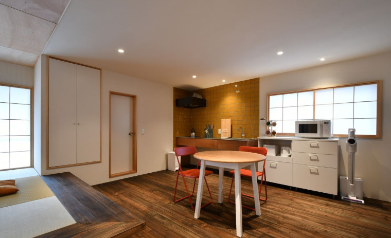 森ノ宮マルシカハウスの内装