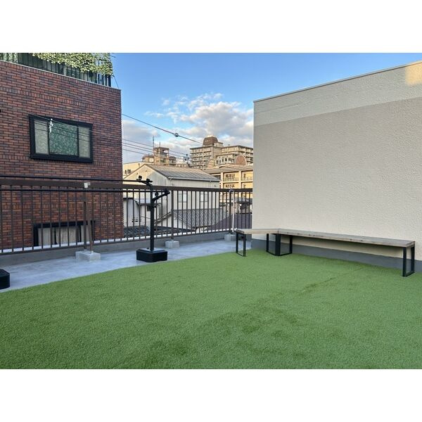 森ノ宮マルシカハウスの庭