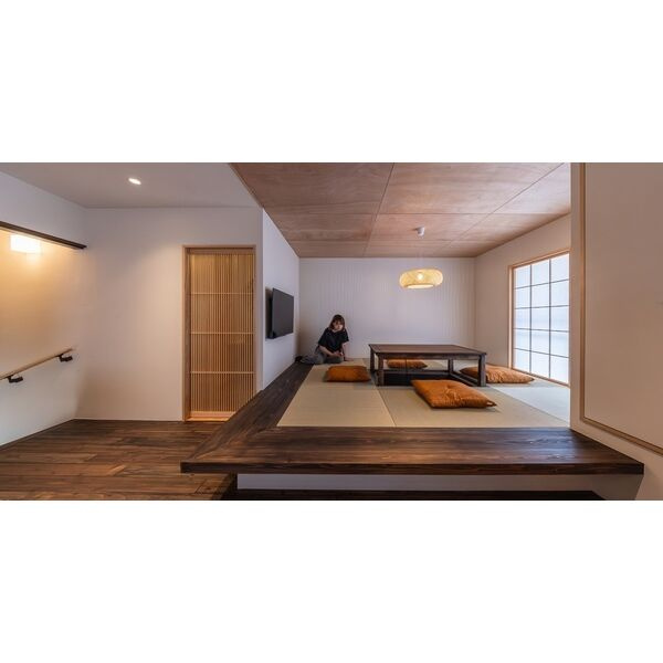 森ノ宮マルシカハウスの居間・リビング