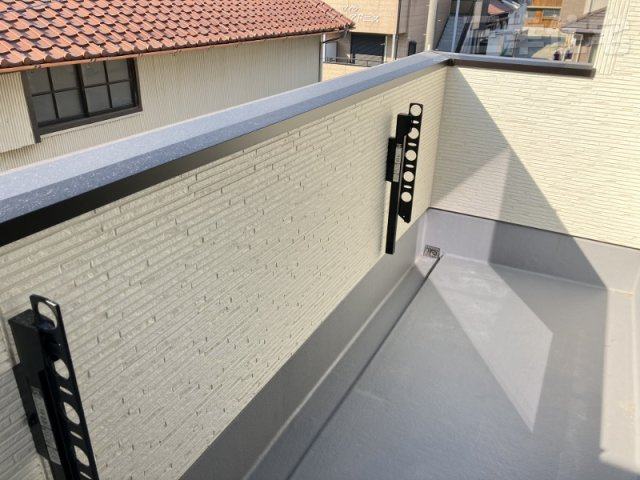 碧南市宮町のバルコニー|主寝室専用バルコニー