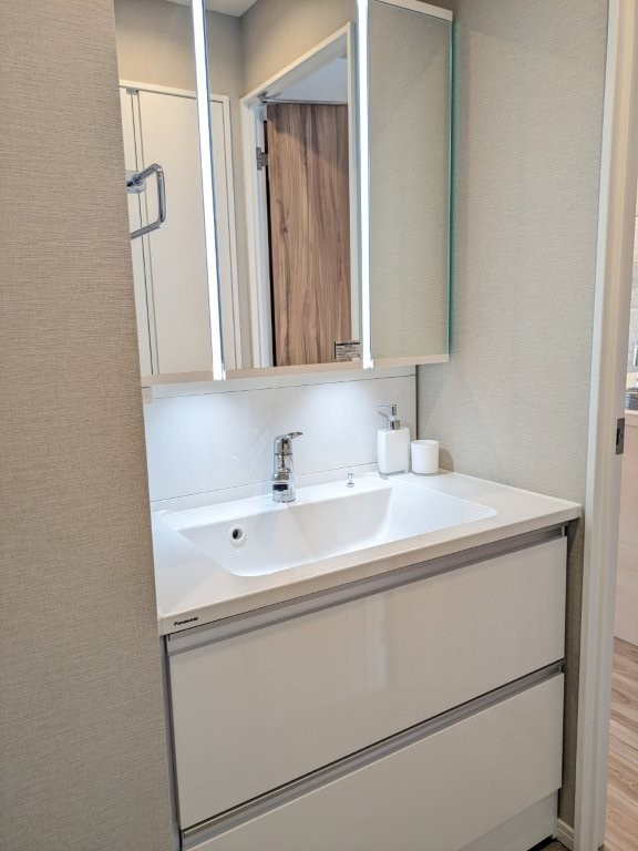 コンシェリア西新宿タワーズウェストの洗面所