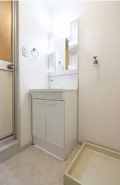 諏訪野ビルの洗面所