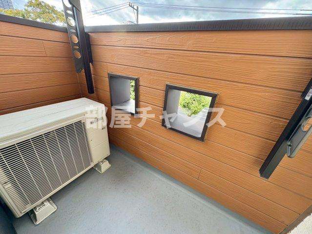 Arie則武のバルコニー