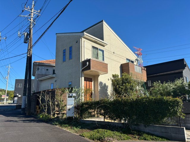 野田市三ツ堀　中古戸建　平成29年築の外観|オシャレな注文住宅です♪