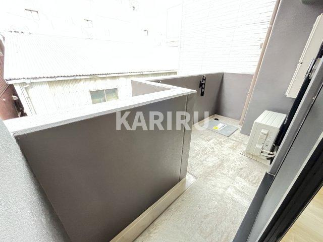 リンクス大阪城EASTレジデンスのバルコニー