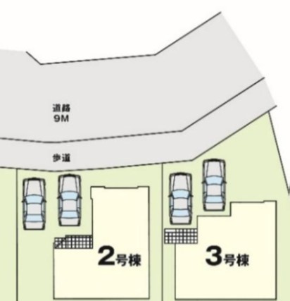 【区画図】 | 志井四丁目3号棟（B-39）
