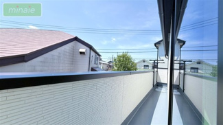 【バルコニー】 | 小学校6分　スーパー5分　ZEH水準の長期優良住宅　香取１　全3棟　2号棟 | 同タイプ