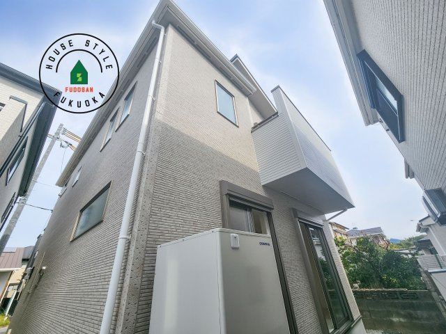 太宰府市青山3丁目第1-2（2号棟）の外観|デザイン性のある外観です。