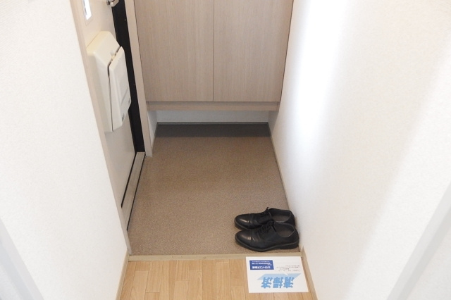 メゾン・ダリアＡの玄関