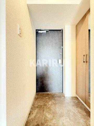 プリムール新深江の玄関