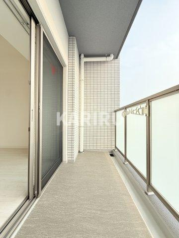 プリムール新深江のバルコニー