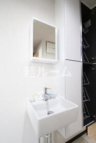 北区赤羽南２丁目のアパートの洗面所