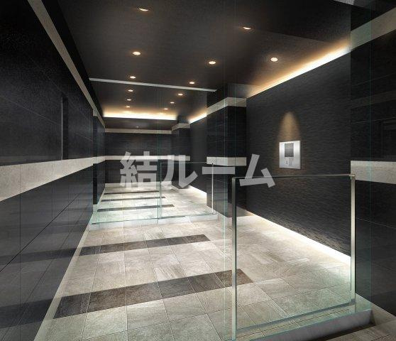 板橋区蓮沼町の賃貸マンションのロビー