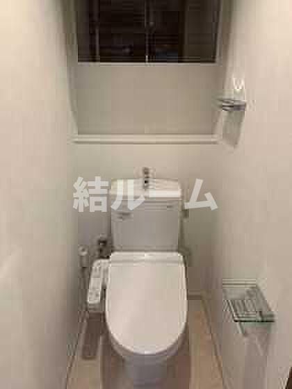 板橋区蓮沼町の賃貸マンションのトイレ