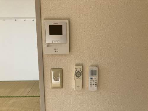 コリーヌ南Ａ，Ｂのセキュリティ|TVインターホン★