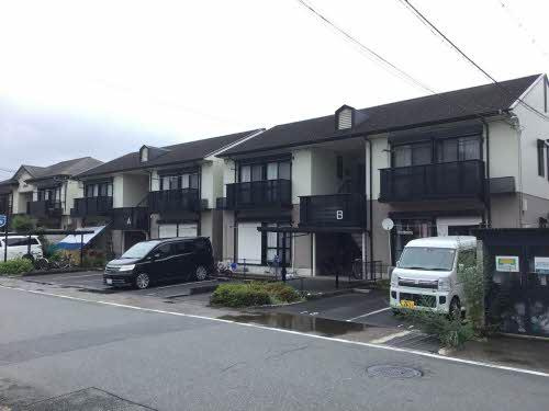 コリーヌ南Ａ，Ｂの外観|インターネット＆駐車場が無料です◎福知山駅や商業施設が徒歩圏内で便利◇