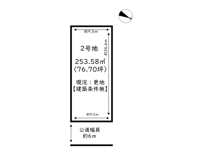 【土地図】 | 姫路市別所町北宿／2区画