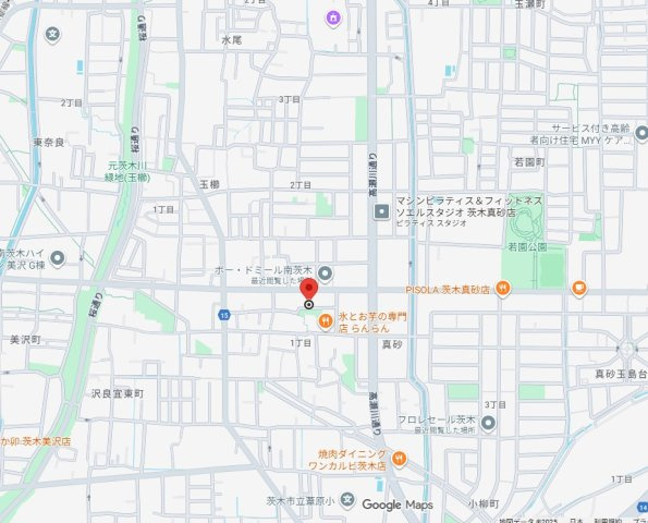メゾン辻の地図