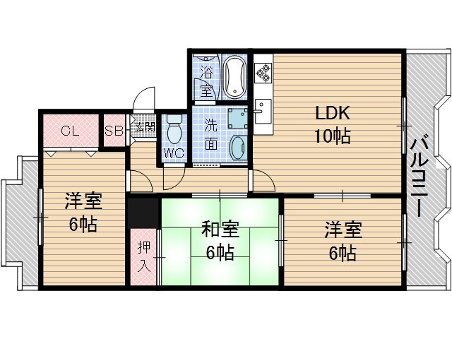 メゾン辻の間取り