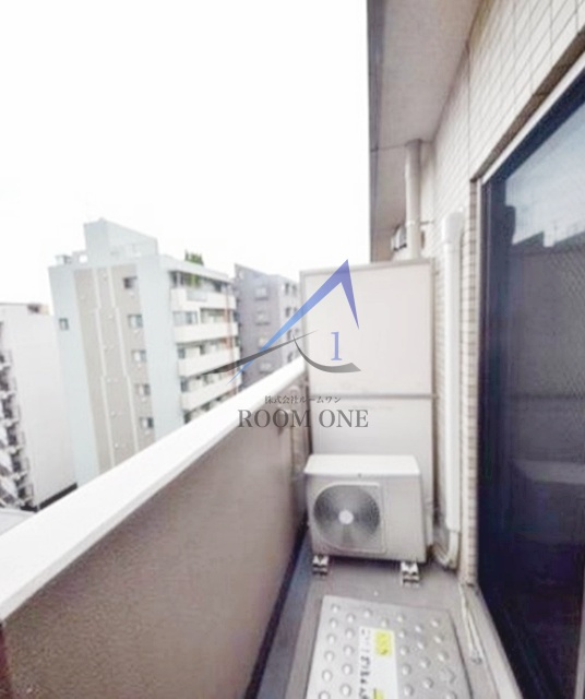パークウェル川崎弐番館のバルコニー|バルコニーです。