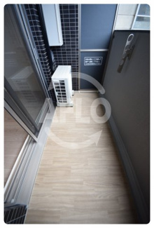 【バルコニー】 | プレサンス谷町九丁目駅前 | プレサンス谷町九丁目駅前　バルコニー