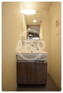 【独立洗面台】 | プレサンス谷町九丁目駅前 | プレサンス谷町九丁目駅前　独立洗面台