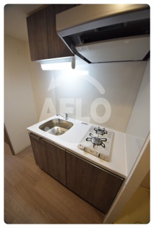 【キッチン】 | プレサンス谷町九丁目駅前 | プレサンス谷町九丁目駅前　キッチン