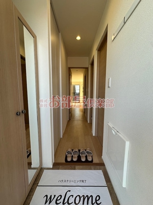 メゾン椿乃の玄関|毎日通る玄関はこちらです