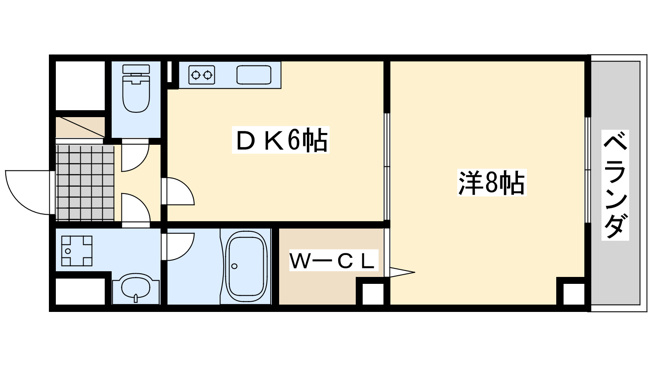【間取り】 | エバーヒルズS棟