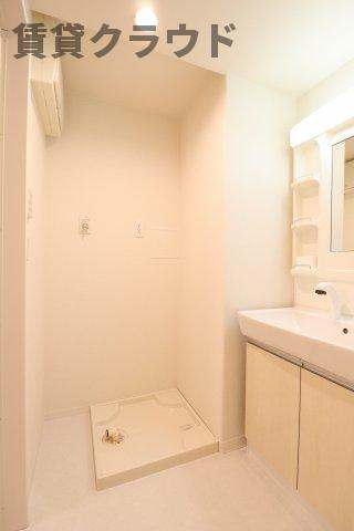 アーバンシャトー市原の洗面所|コンパクトで使いやすい洗面所