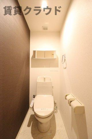アーバンシャトー市原のトイレ|落ち着いたトイレです
