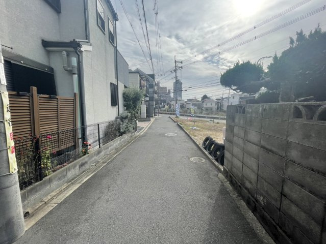 枚方市南中振　土地（建築条なし）の周辺