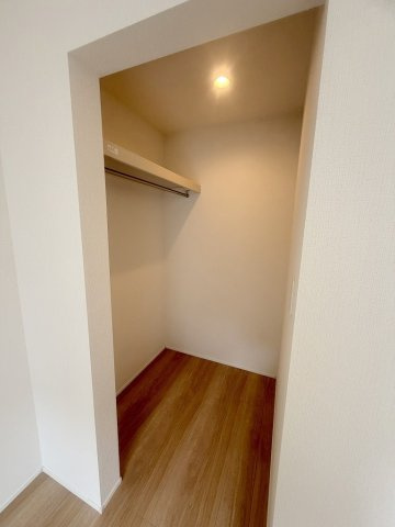 三郷市東町　新築戸建　全1棟の収納|季節物の大物家電の収納にも便利なウォークインクローゼット付