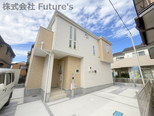 三郷市東町　新築戸建　全1棟の外観|TX「三郷中央」駅バス8分『八木郷橋』停歩2分