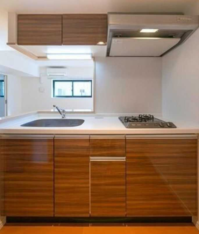 ウェルスクエアイズム三軒茶屋SOUTH　敷金0　ネット無料　オートロックのキッチン