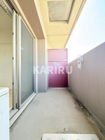 プロシード深江橋のバルコニー