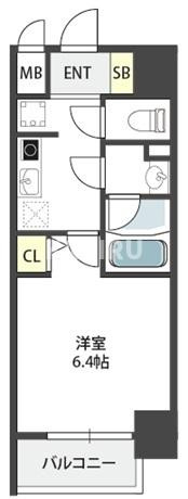 グランパシフィック巽中の間取り