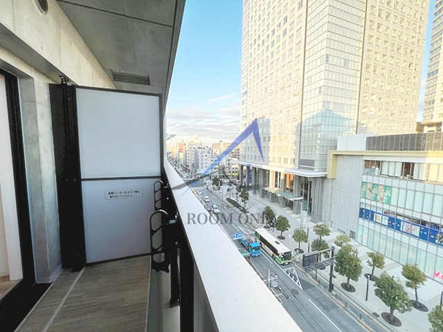 ZOOM錦糸町Parksideのバルコニー|バルコニーです。
