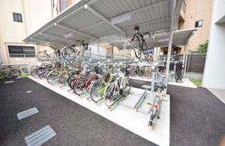 【その他共用部分】 | レジュールアッシュ天王寺舟橋 | レジュールアッシュ天王寺舟橋　駐輪場