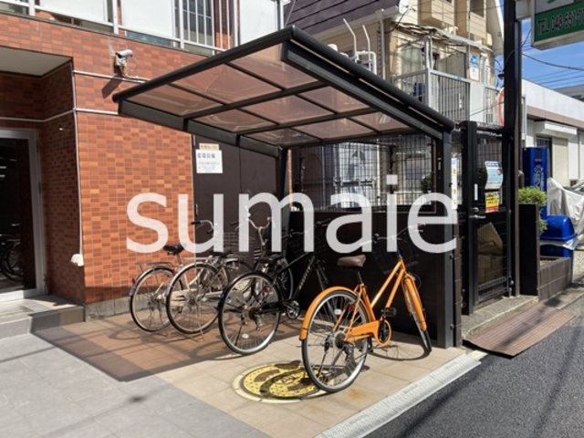 宮原ステーションプラザのその他共用部分|敷地内駐輪場。