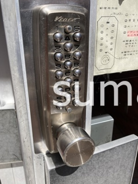 宮原ステーションプラザのセキュリティ|テンキー式オートロック。