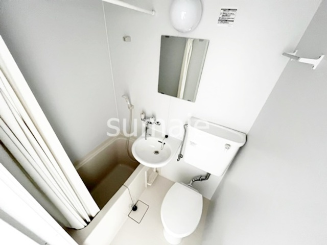 宮原ステーションプラザの浴室|3点ユニットバス！