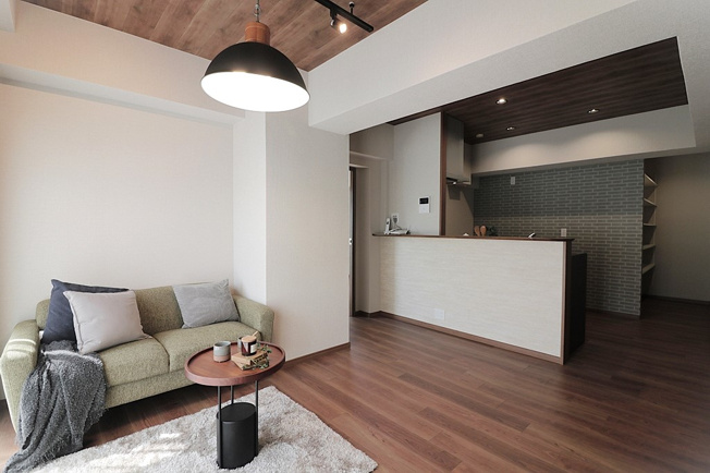 【居間・リビング】 | 蒲生第ニコーポ　★ペット飼育可・南向き | リフォーム済みで室内キレイです♪